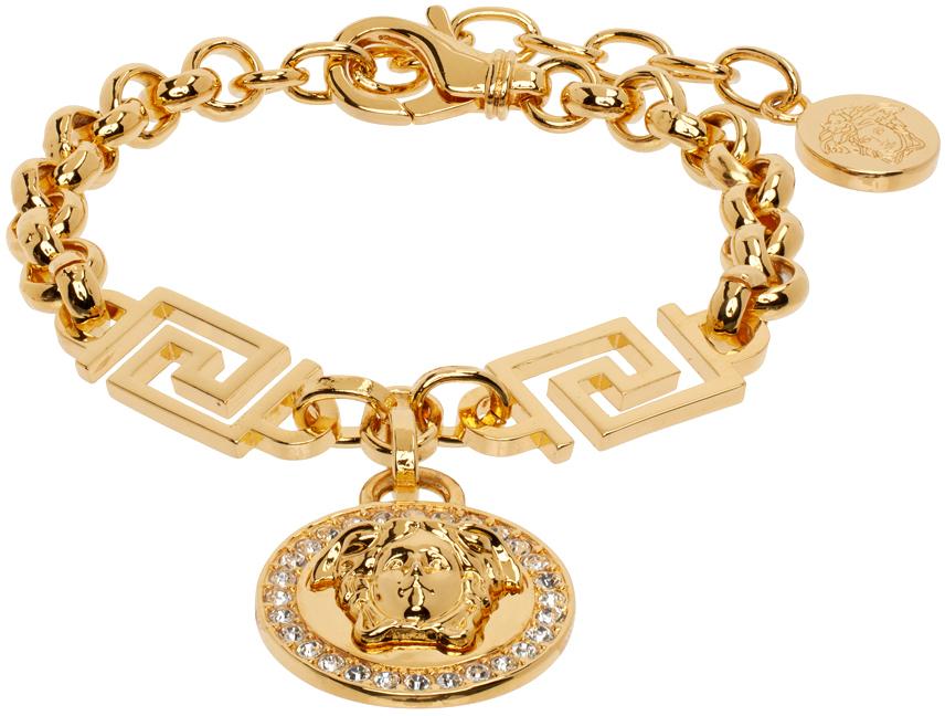 Gold 'La Medusa Greca' Bracelet