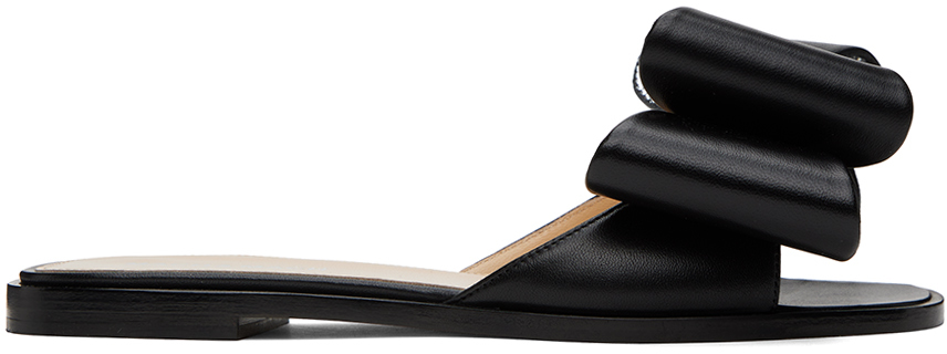 Black 'Le Cadeau' 10 Sandals