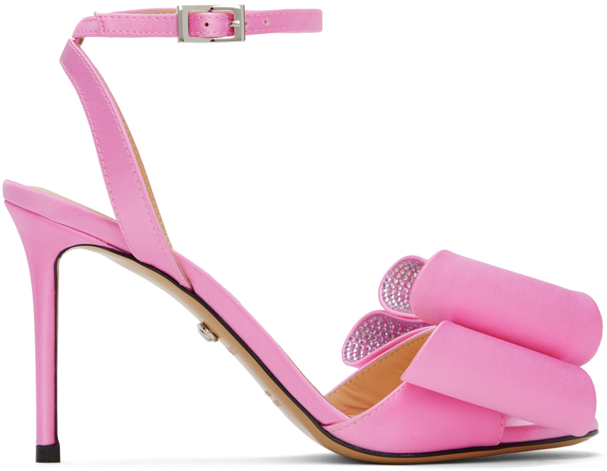 Pink 'Le Cadeau' 95 Heeled Sandals