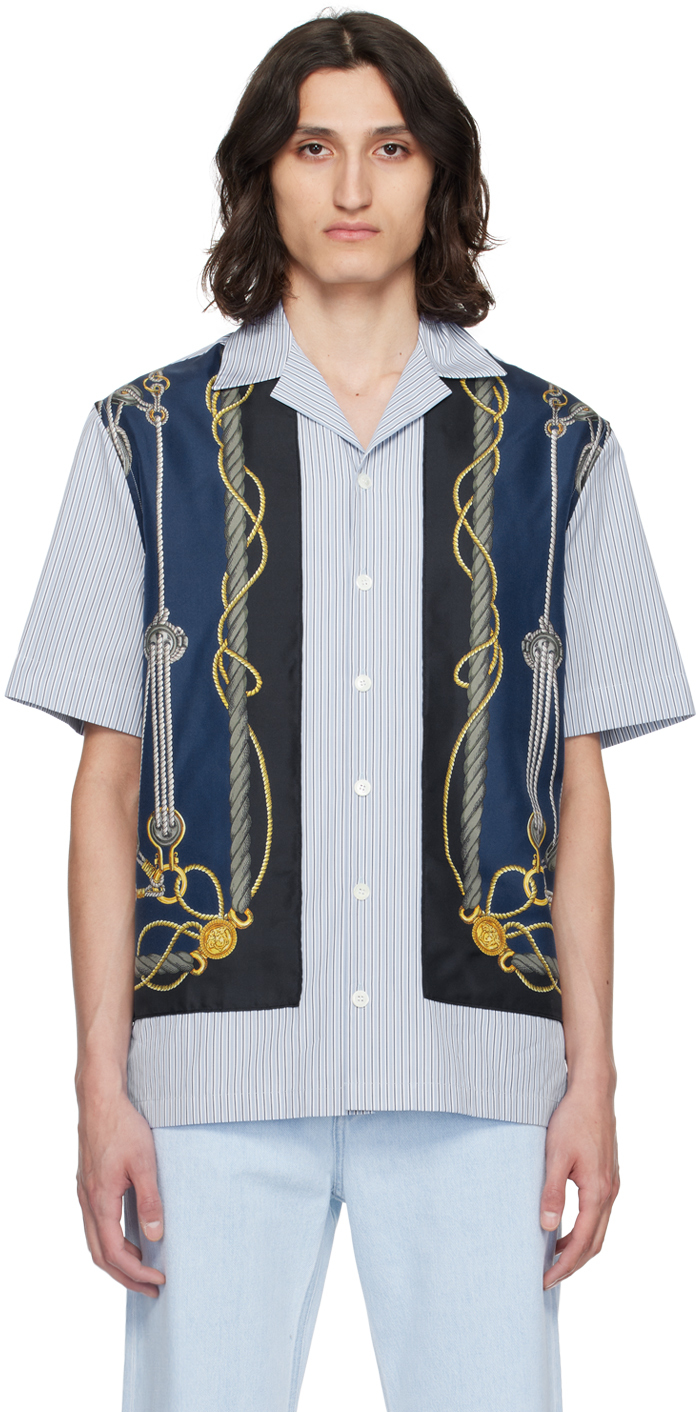 Blue & Navy Nautical Shirt