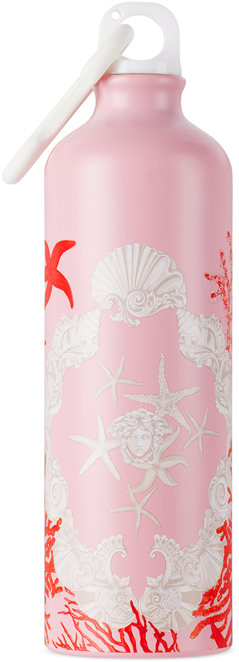 Pink Barocco Sea Water Bottle by Versace on Sale