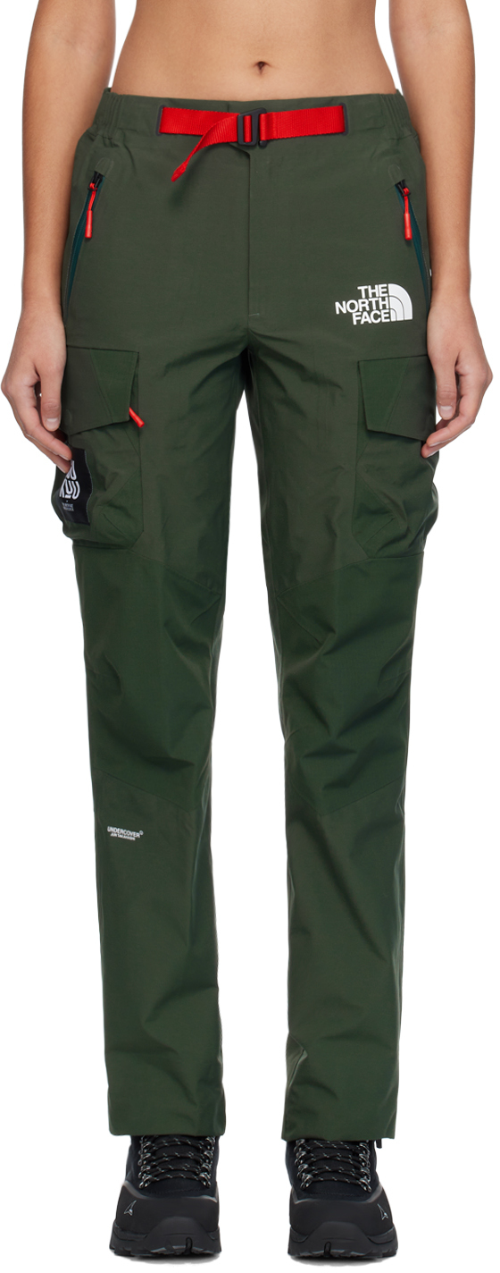 Undercover Khaki The North Face Edition Soukuu Shell Trousers In Cedar Green