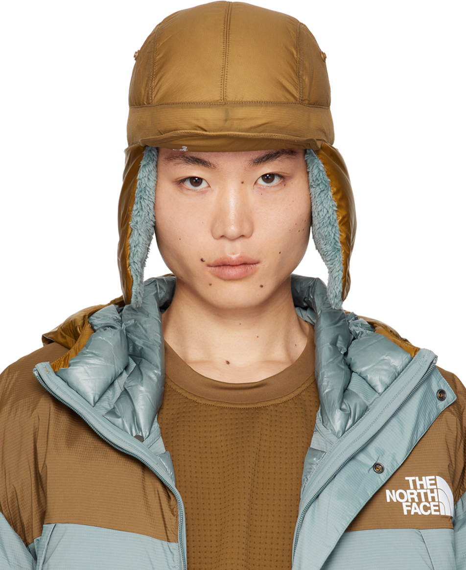 Undercover Brown The North Face Edition Soukuu Down Cap In Undercover Brown The North Face Edition Soukuu Down Cap In