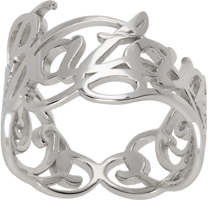 Undercover Silver Cutout Ring