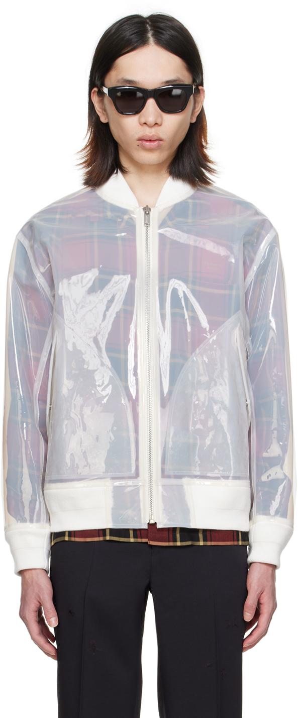 Undercover White Bomber Jacket