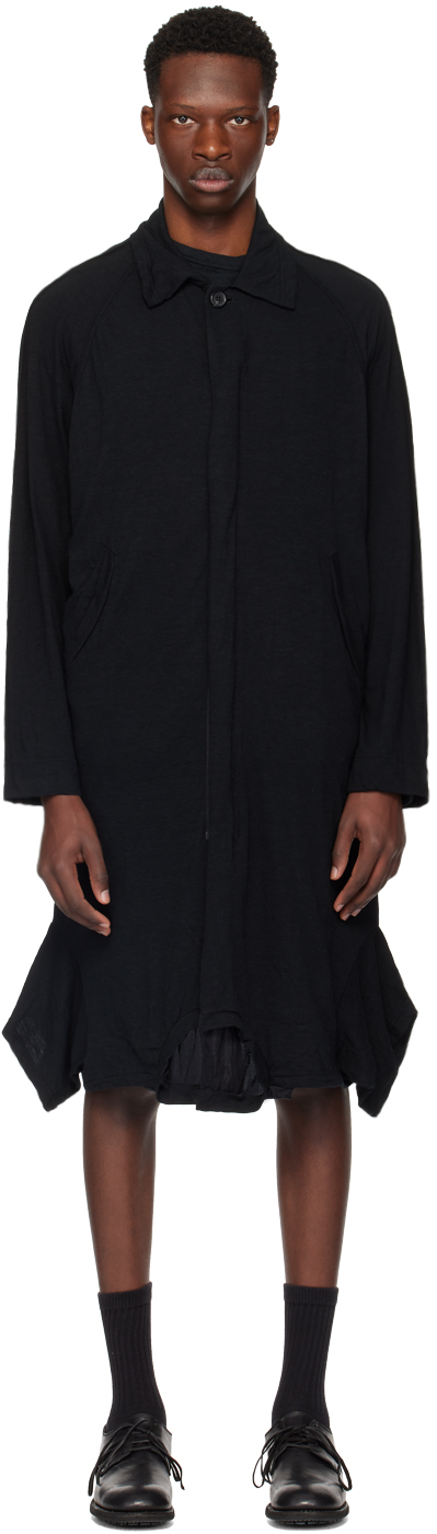 Black Asymmetric Coat