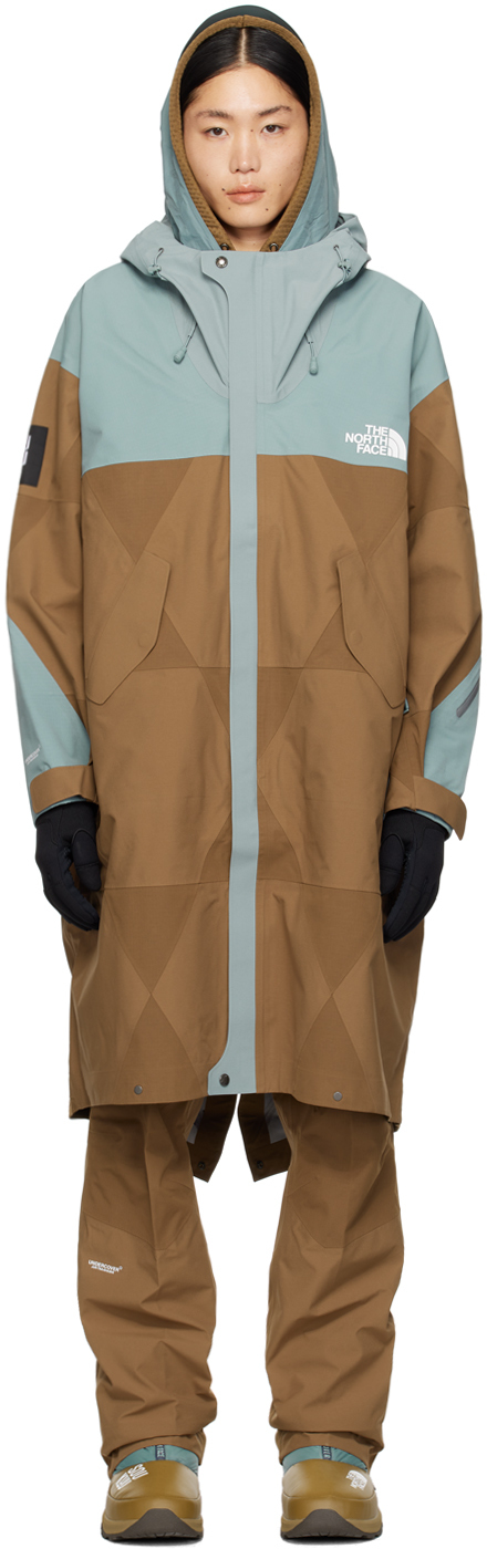 Brown & Blue The North Face Edition Geodesic Coat