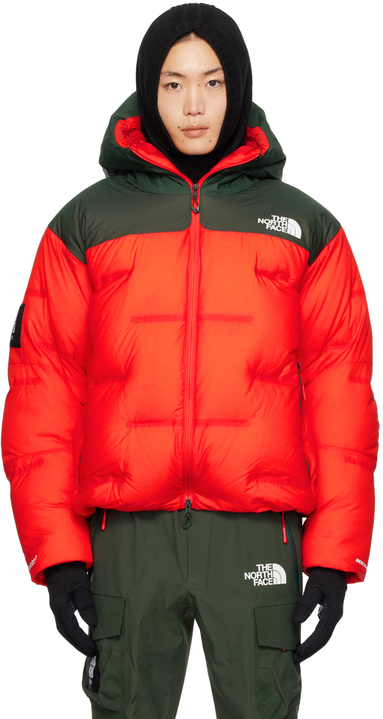 UNDERCOVER: Red & Green The North Face Edition Nuptse Down Jacket