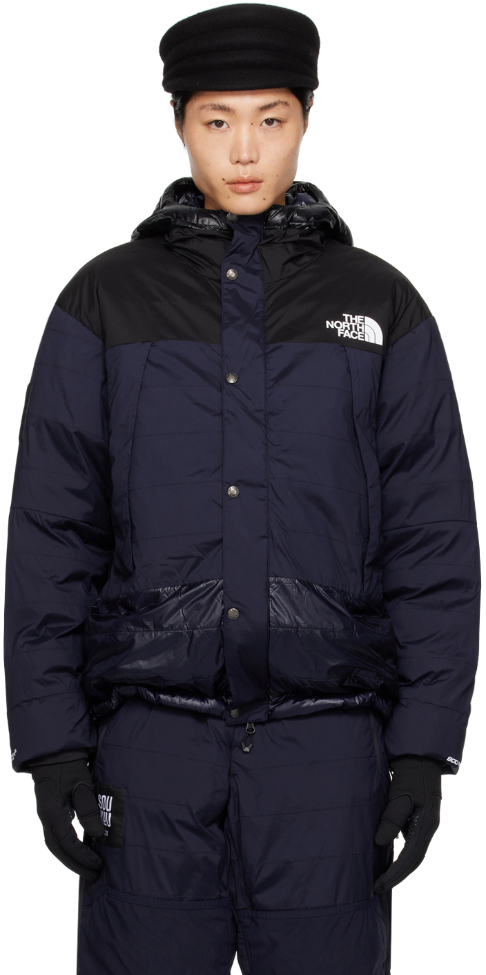 Navy & Black The North Face Edition Mountain Down Jacket
