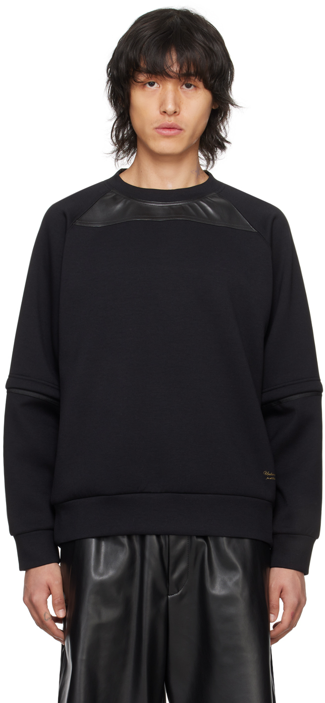 Black Raglan Sweatshirt