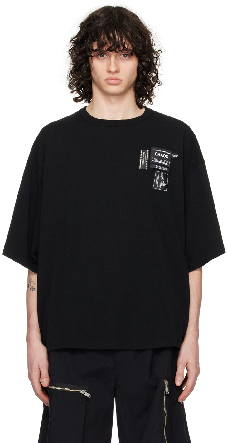 UNDERCOVER: Black UC1D4807-4 T-Shirt | SSENSE