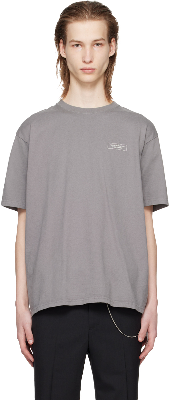 Gray Printed T-Shirt