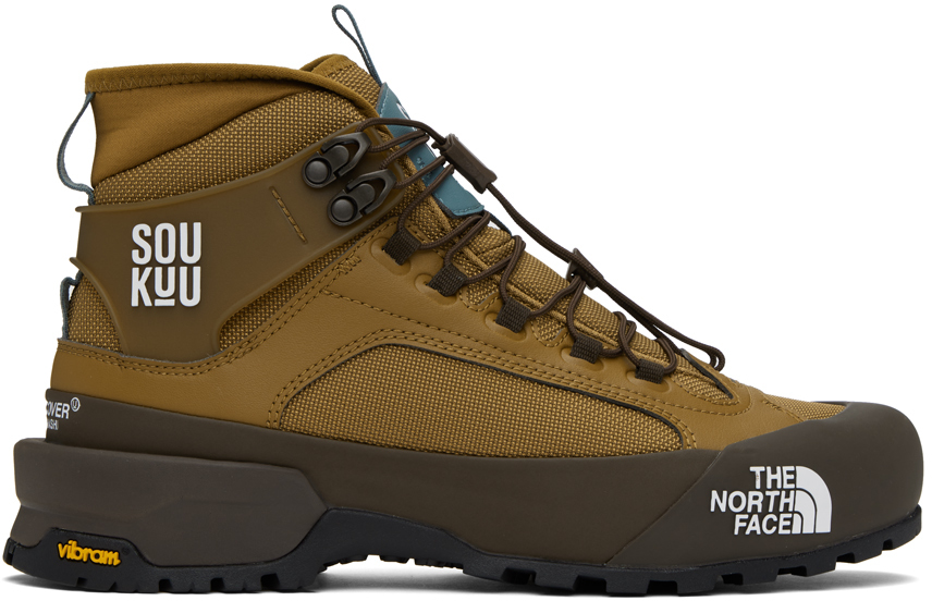 Undercover Tan The North Face Edition Soukuu Glenclyffe Boots In Bronze Brown/co
