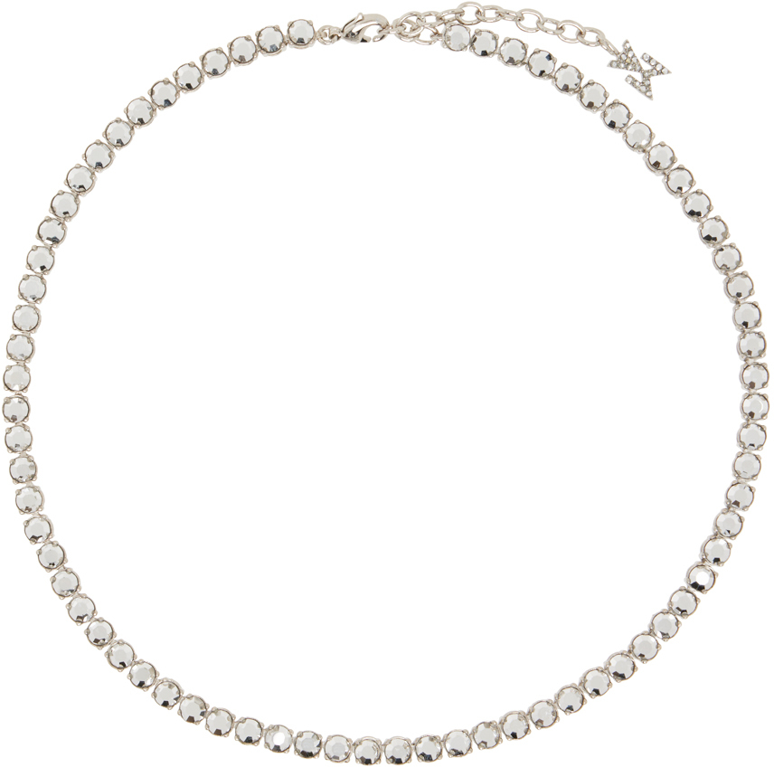 Silver Tennis Necklace