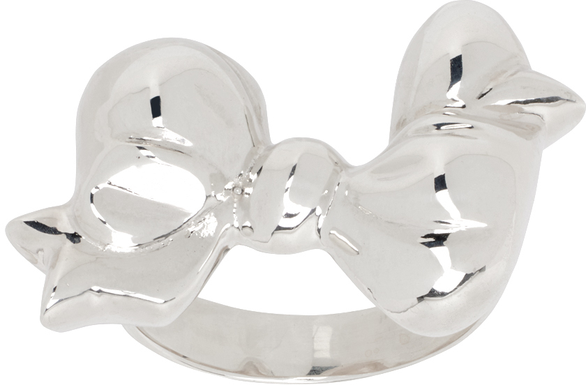 【関税込み】Mondo Mondo シルバー Big Bow リング Big Bow Ring in Silver – Mondo Mondo