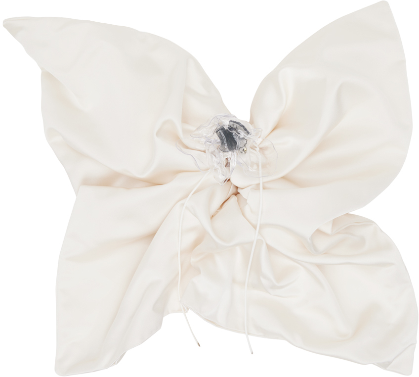 SSENSE Exclusive Off-White Scrunchie