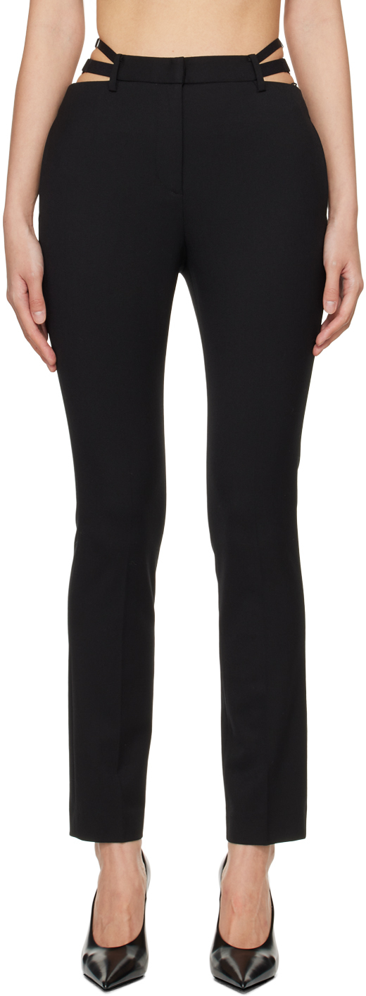 【関税込み】Dion Lee ブラック カットアウト トラウザーズ Dion Leeのブラック カットアウト トラウザーズがセール中
