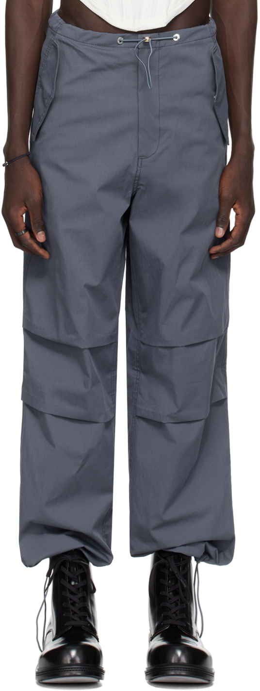 【関税込み】Dion Lee トラウザーズ Dion Leeのグレー トグル トラウザーズがセール中