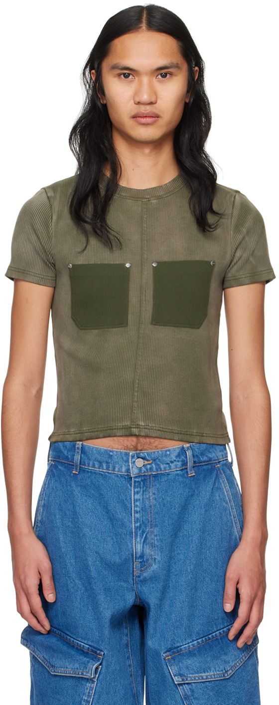 【関税込み】Dion Lee Tシャツ 関税込み】Dion Lee トープ Corset Tシャツ (DION LEE/Tシャツ