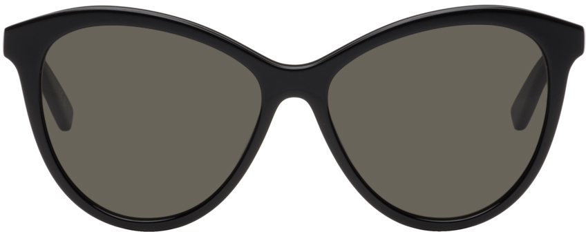 Saint Laurent: Black SL 456 Sunglasses | SSENSE