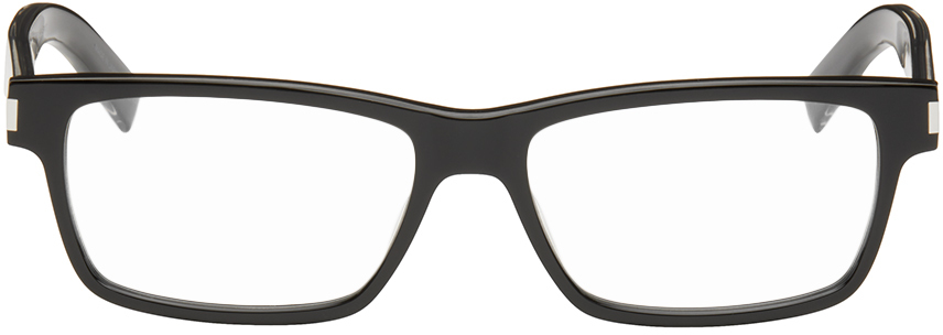 Saint Laurent Black Sl 622 Glasses In Black-crystal-transp