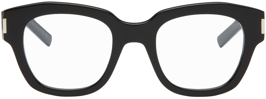 Saint Laurent Black Sl 640 Glasses In Black-black-transpar