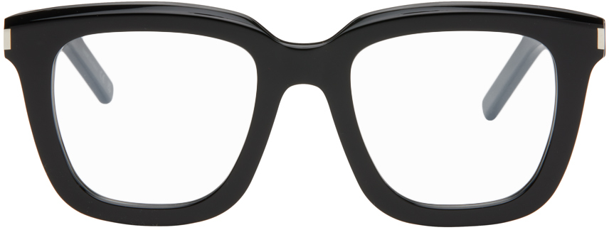 Saint Laurent Black Sl 465 Glasses In Black-black-transpar