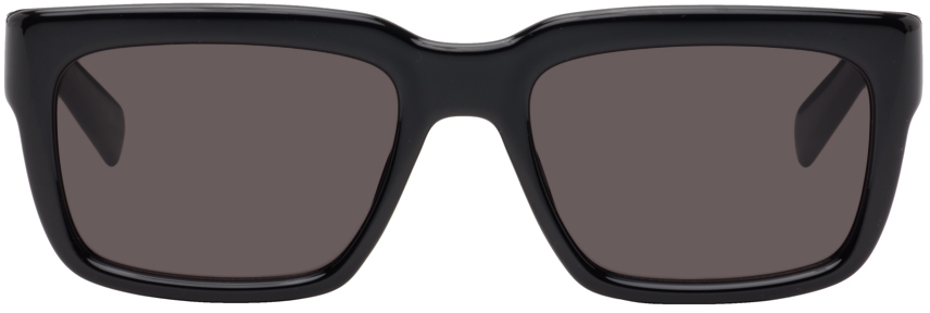 Saint Laurent Black Sl 615 Sunglasses In Black-black-black