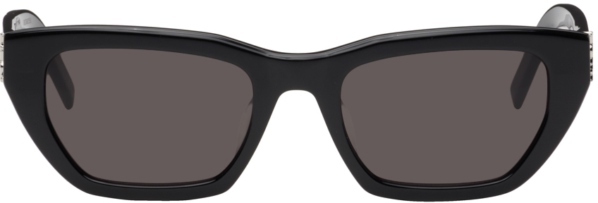 Saint Laurent Black Sl M127/f Sunglasses In Black-black-black
