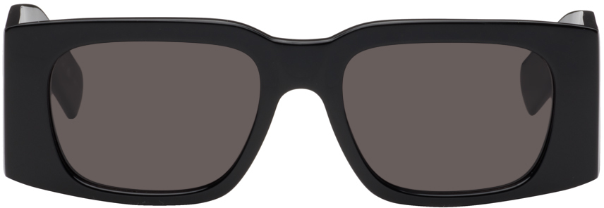 Saint Laurent Black Sl 654 Sunglasses In Black-black-black