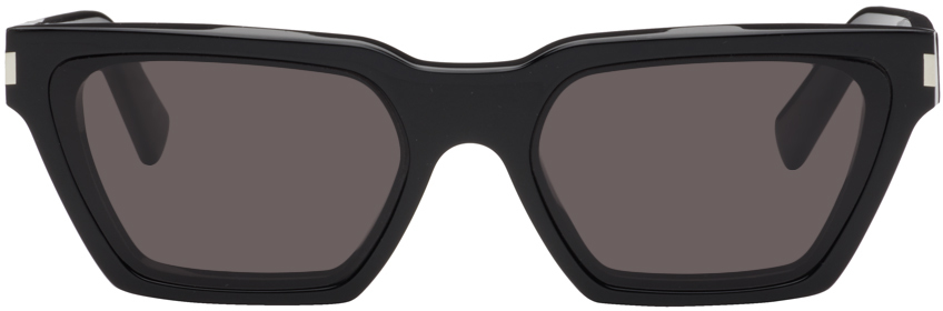 Saint Laurent Black Sl 633 Calista Sunglasses In Black-black-black