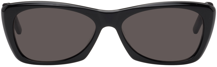 Saint Laurent Black Sl 613 Sunglasses In Black-black-black
