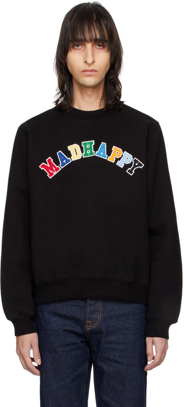 Madhappy Black Collegiate Sweatshirt