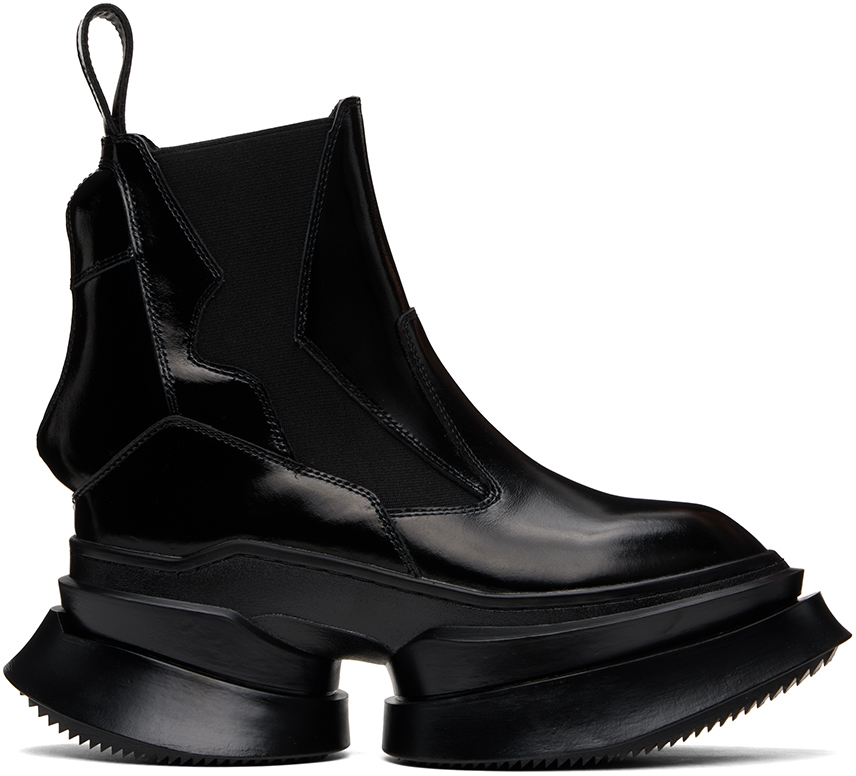 joules black chelsea boots