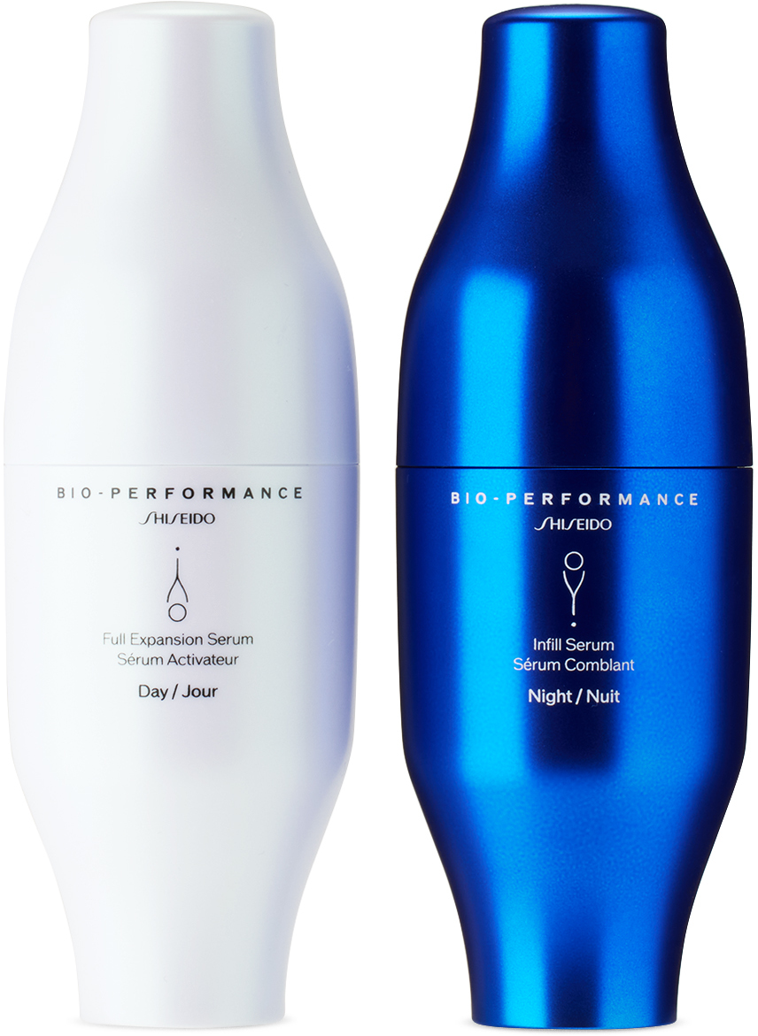 Shop Shiseido Bio-performance Skin Filler Serums Set, 2 X 30 ml In N/a