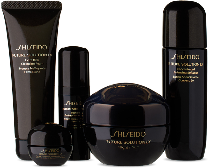 Shop Shiseido Future Solution Regenerating Cream Set In N/a