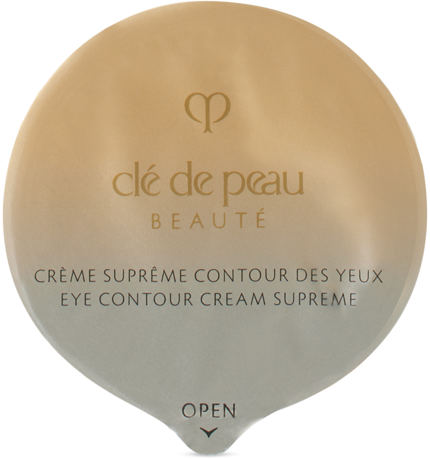 Shop Clé De Peau Beauté Eye Contour Cream Supreme Refill, 15 ml In N/a