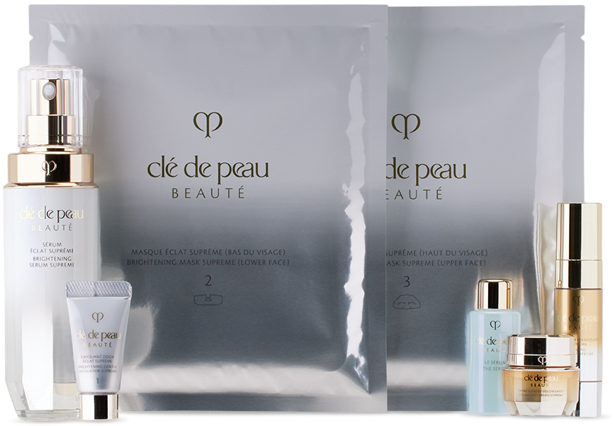 Shop Clé De Peau Beauté The Brightening Complete Set In N/a