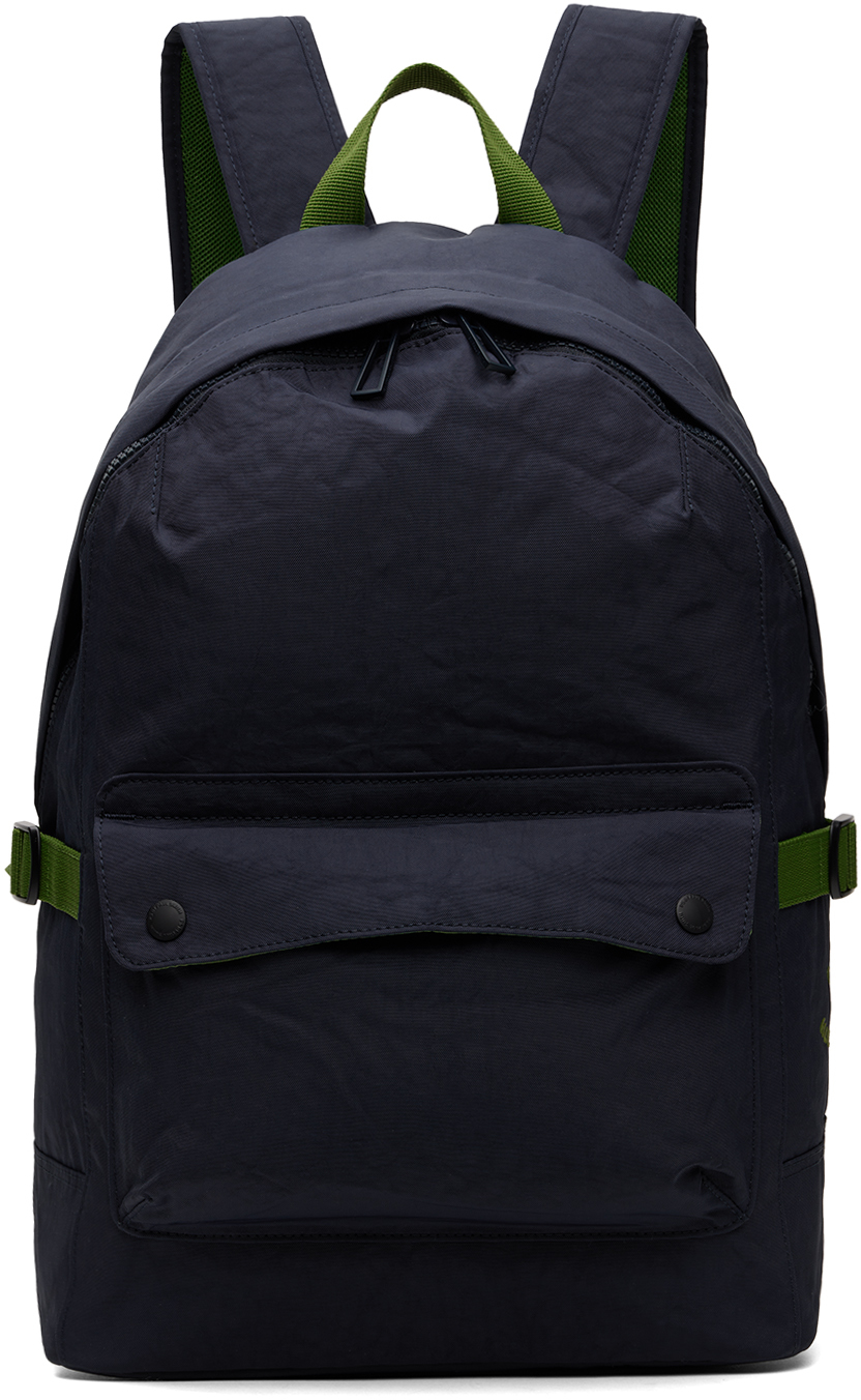 Shop Ps By Paul Smith Blue Nylon Backpack In 49 Blues
