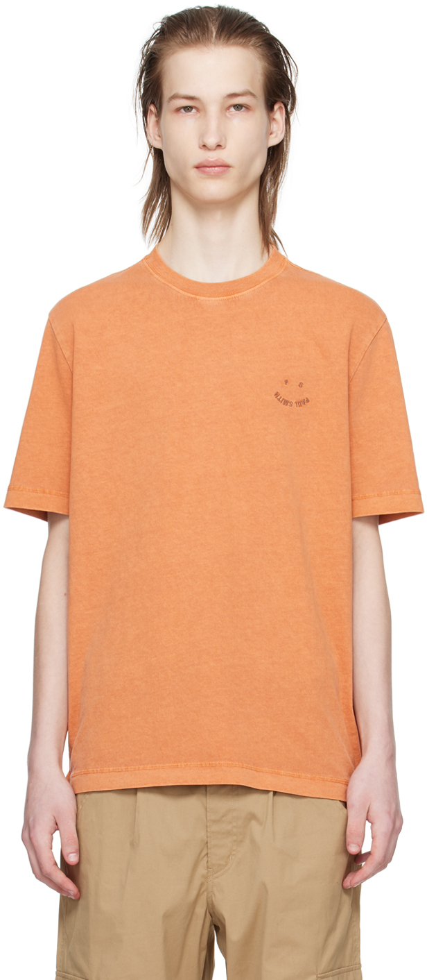 Orange Happy T-Shirt