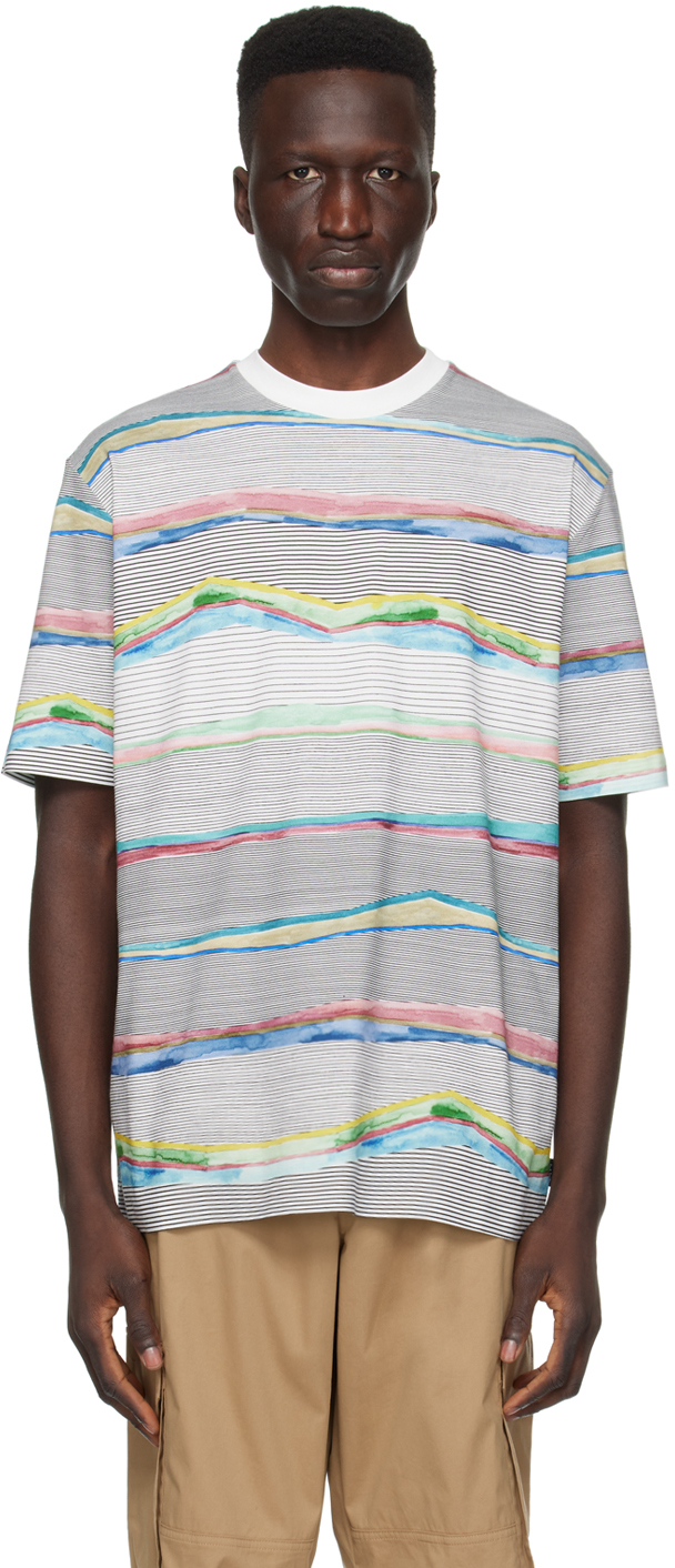 PS by Paul Smith: Multicolor Plains T-Shirt | SSENSE