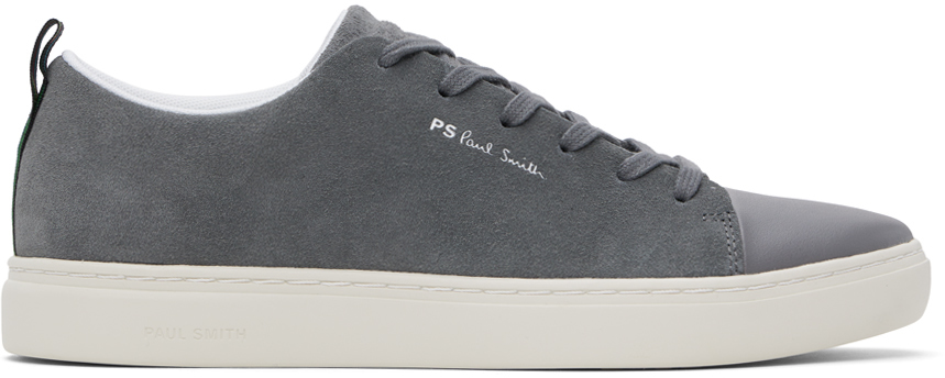 Ps By Paul Smith Lee Suede Trainers In 70 Greys