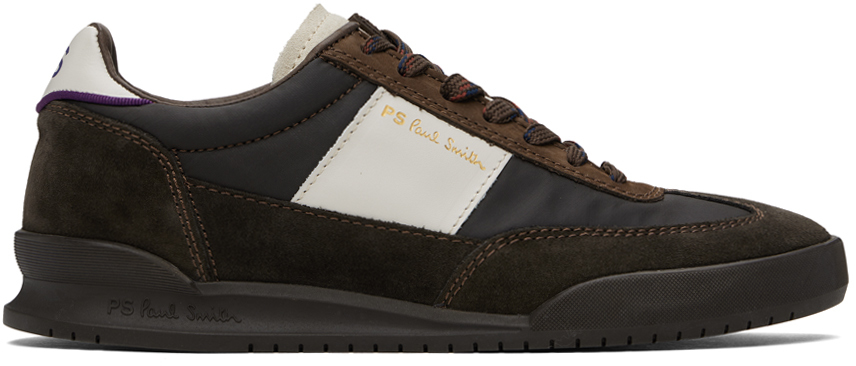 Shop Ps By Paul Smith Brown Dover Sneakers In 66 Browns