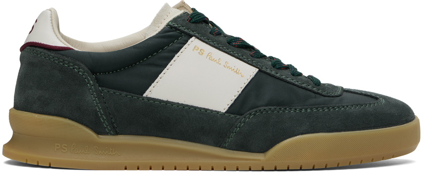 Shop Ps By Paul Smith Green Dover Sneakers In 38 Greens