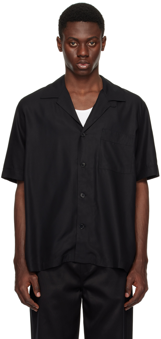 Black Pyjama Shirt