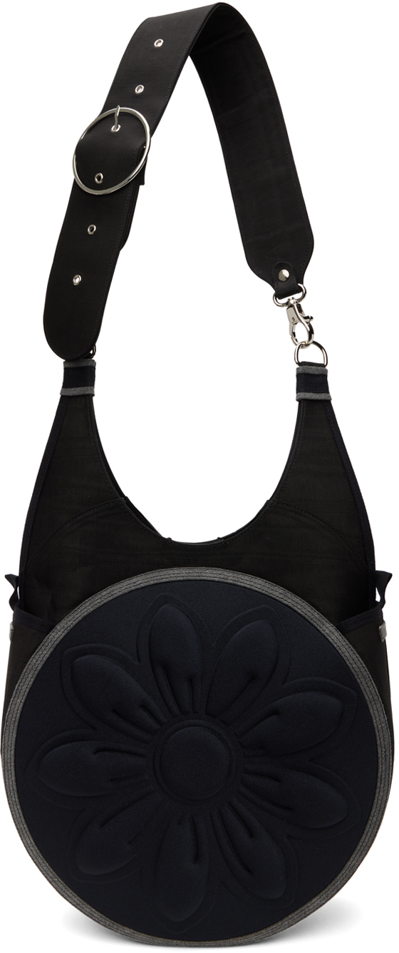 Paula Canovas Del Vas Black Jess Bag In Black & Shiny Black