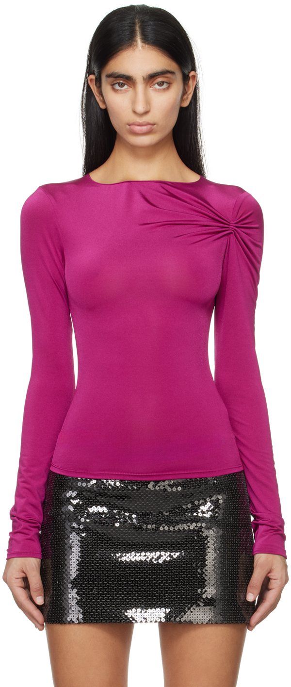 Pink Nubria Long Sleeve T-Shirt