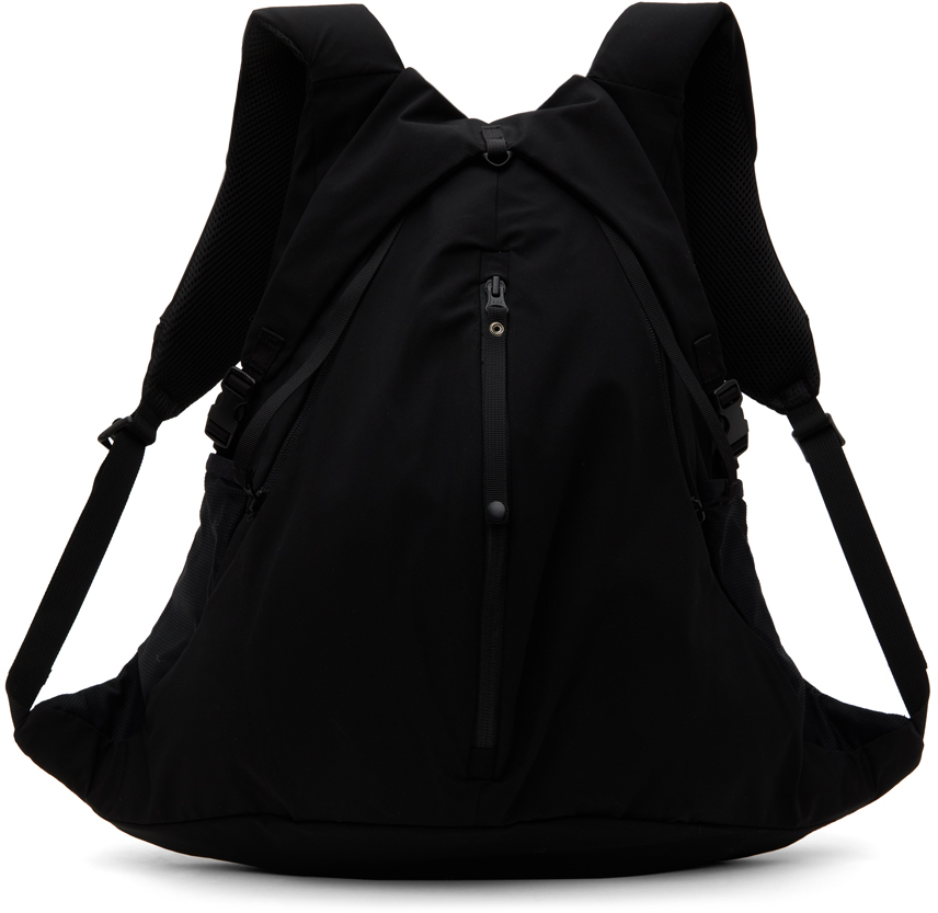 Black Zip Backpack
