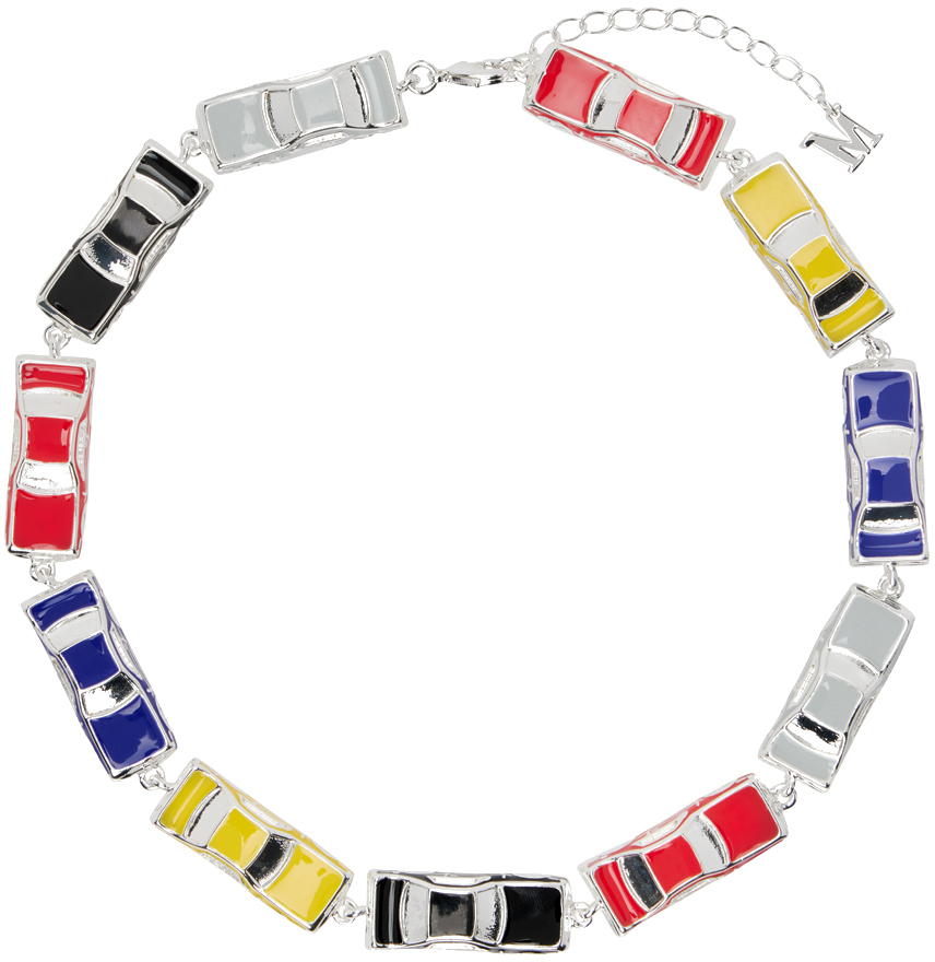 Multicolor Traffic Jam Necklace