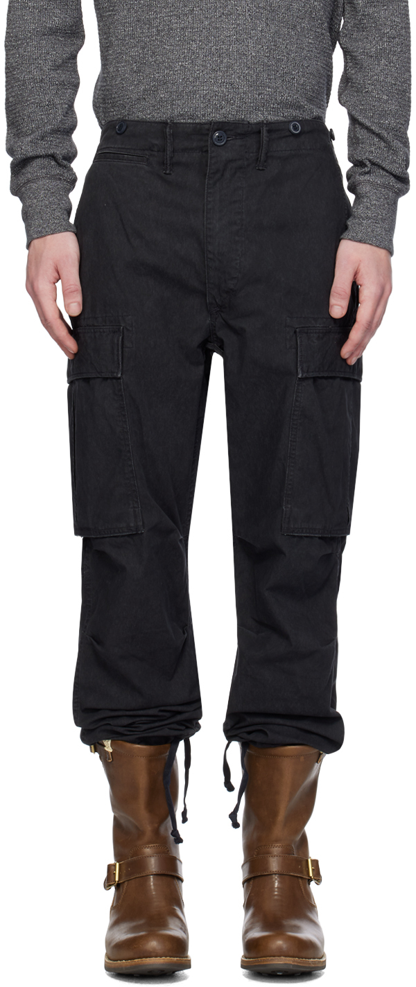 Black Surplus Cargo Pants